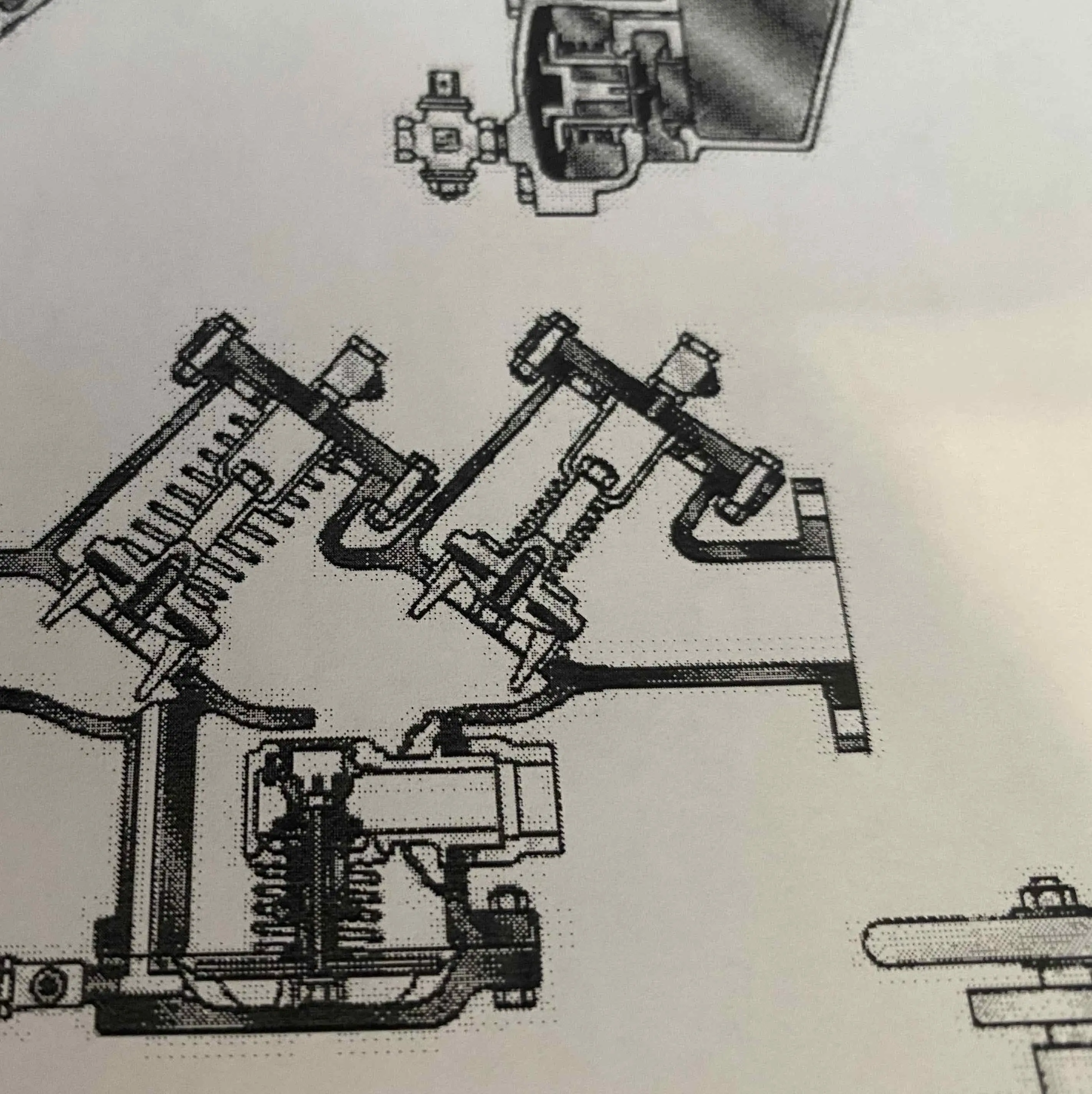 Backflow diagram